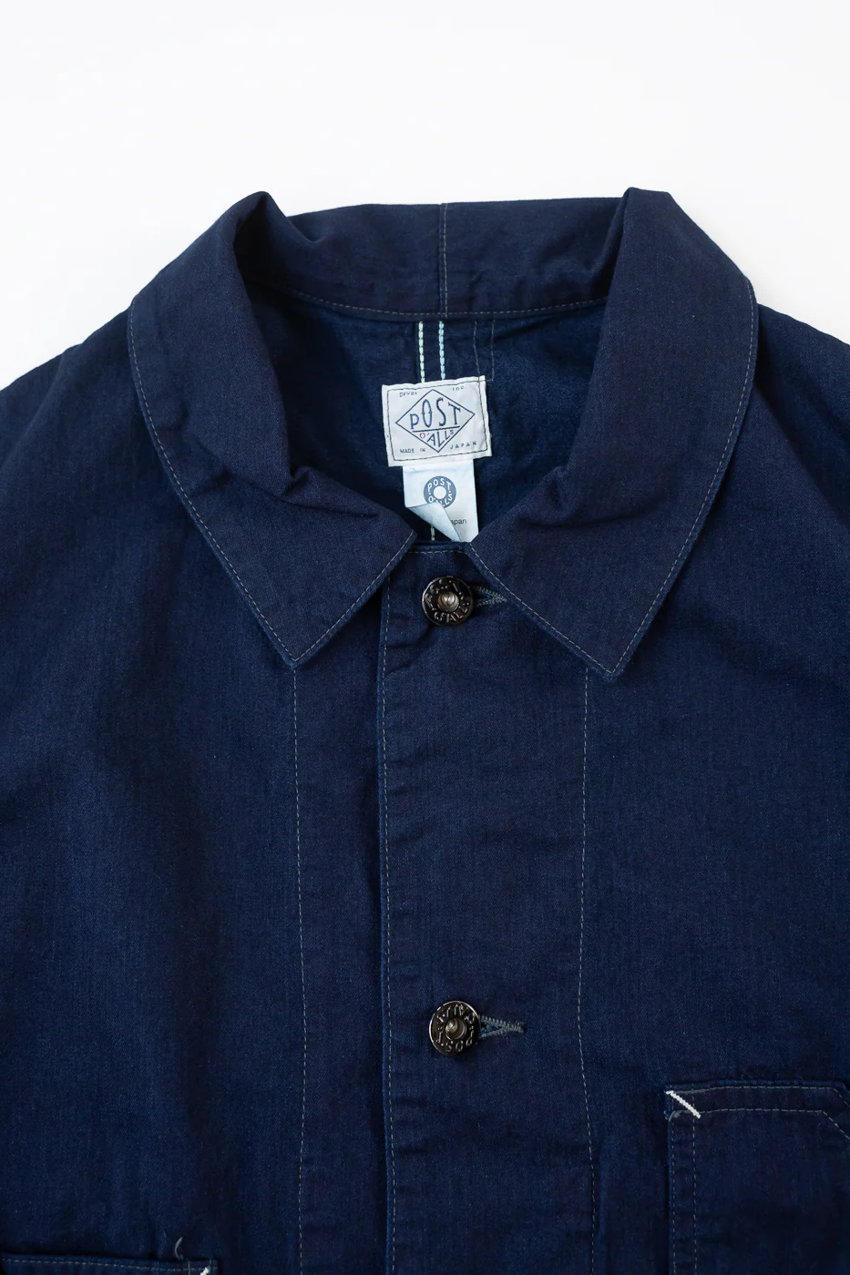 1111-VTI - De Luxe Railroader Vintage Twill - Indigo - Image 2