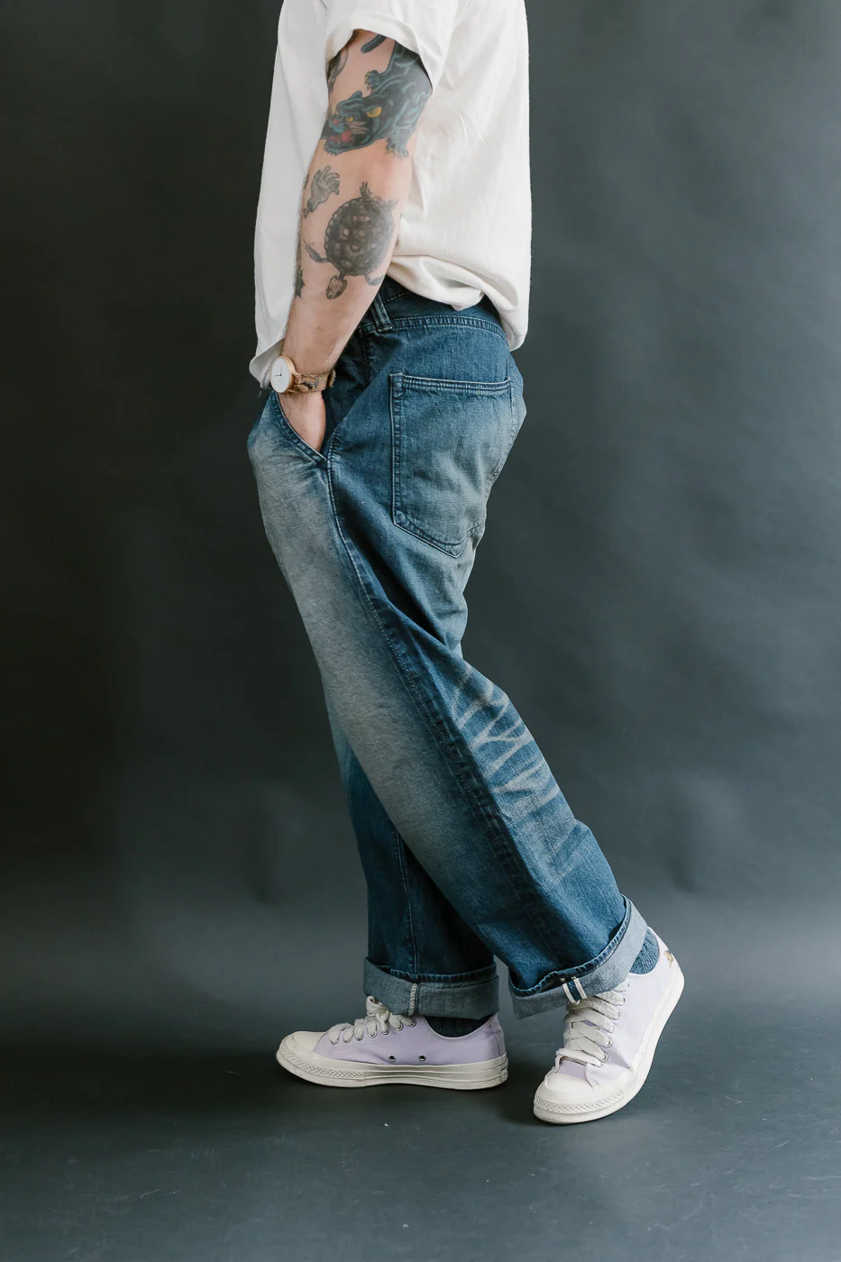 1121-HW4 - Duke Denim 2 H.W. - Indigo - Image 12