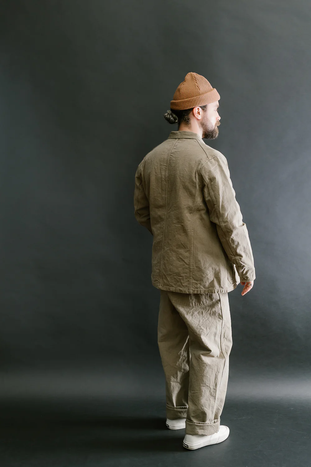 1129-5 - 14oz Sulfur Dye Heavy Oxford Work Pants - Olive Drab - Image 10