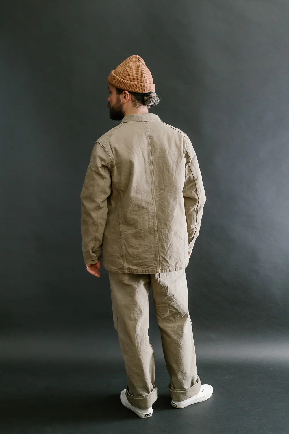 1129-5 - 14oz Sulfur Dye Heavy Oxford Work Pants - Olive Drab - Image 11
