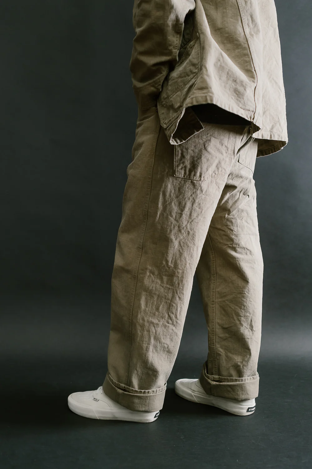1129-5 - 14oz Sulfur Dye Heavy Oxford Work Pants - Olive Drab - Image 16