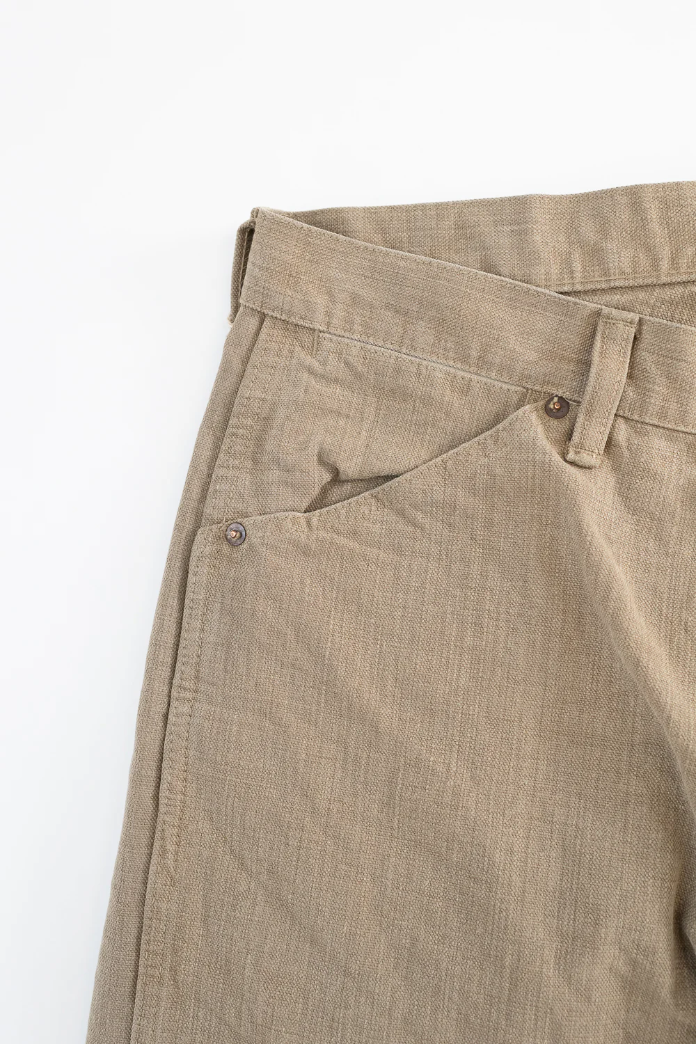 1129-5 - 14oz Sulfur Dye Heavy Oxford Work Pants - Olive Drab - Image 4