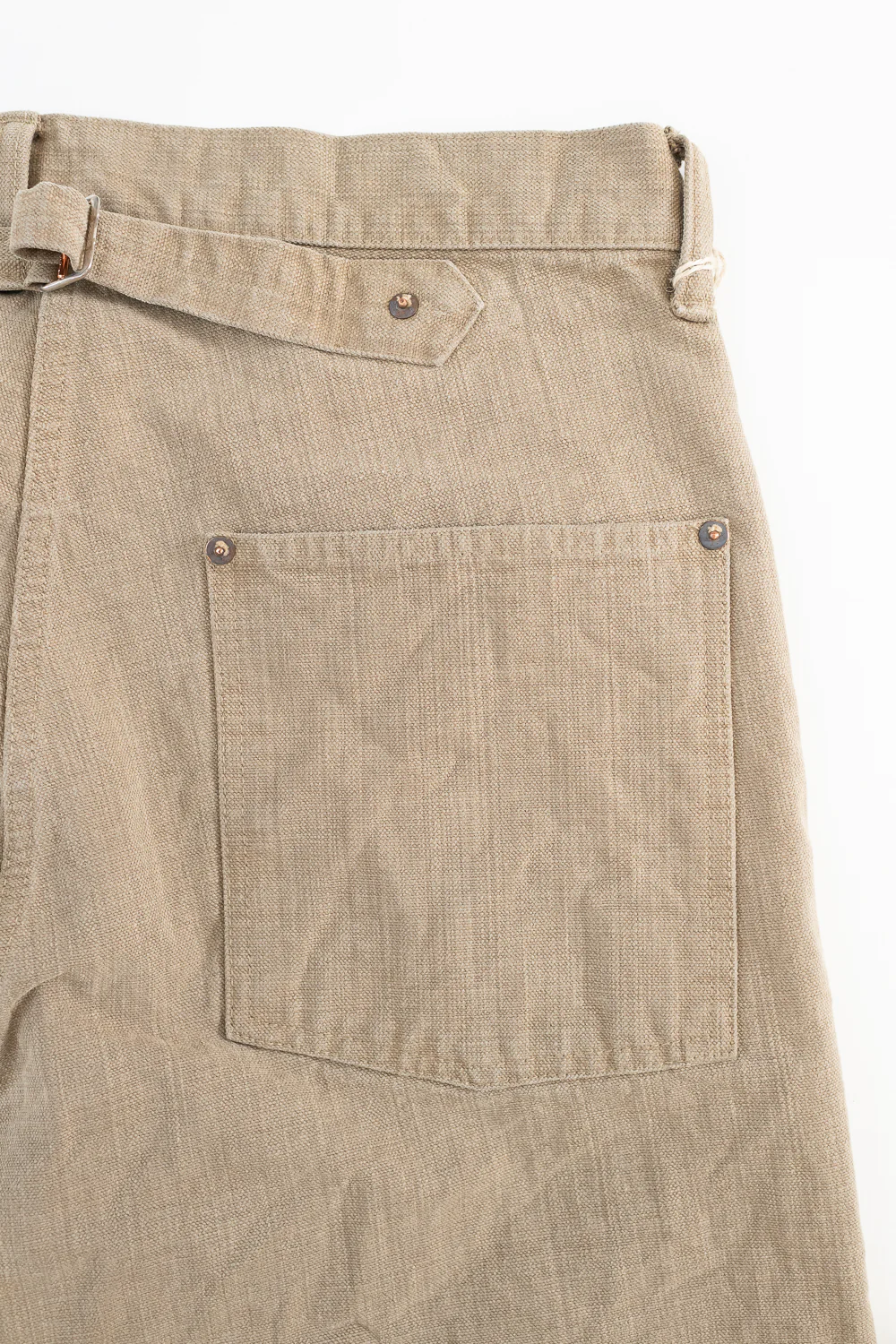 1129-5 - 14oz Sulfur Dye Heavy Oxford Work Pants - Olive Drab - Image 5