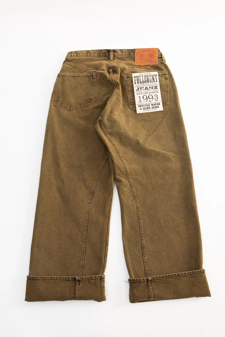 1137CA - Duke 3 Canvas Trousers - Brown - Image 4