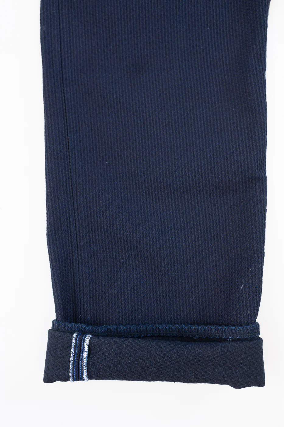 1178-ID - Sashiko Denim Regular Fit - Indigo x Black - Image 5
