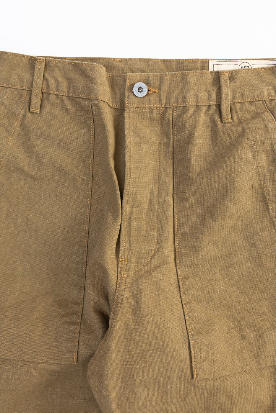 11oz - Fatigue Pants - Dyed Canvas Golden Brown - Image 2
