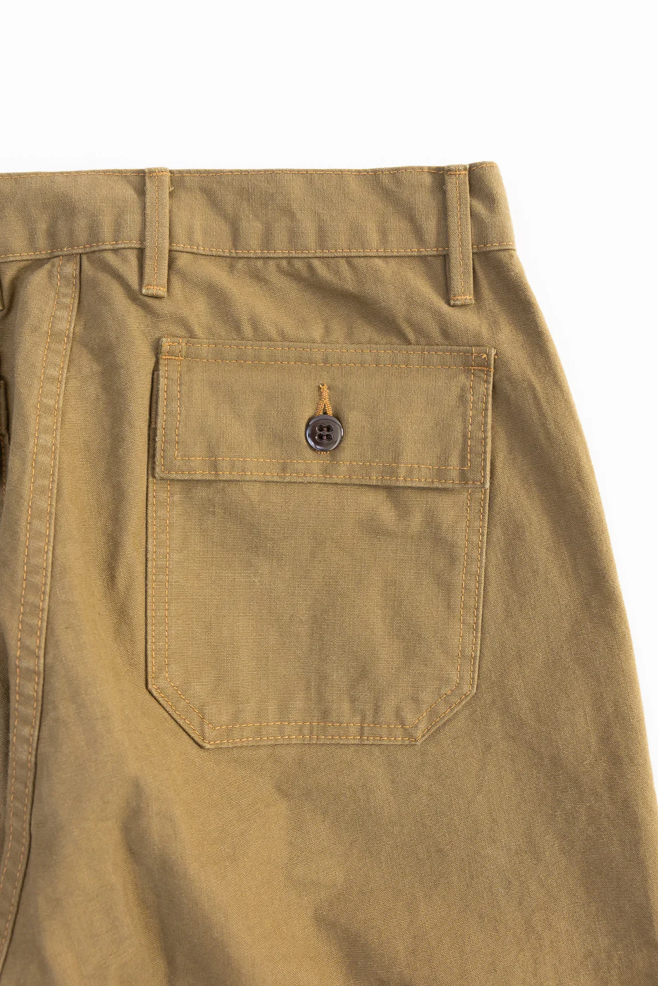 11oz - Fatigue Pants - Dyed Canvas Golden Brown - Image 5