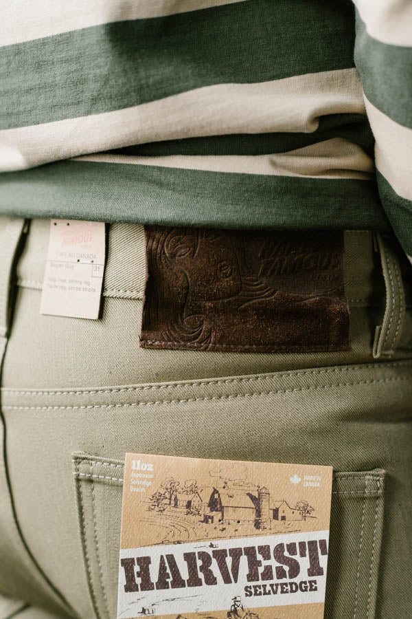 11oz - Harvest Left Hand Twill Selvedge - Super Guy - Image 12