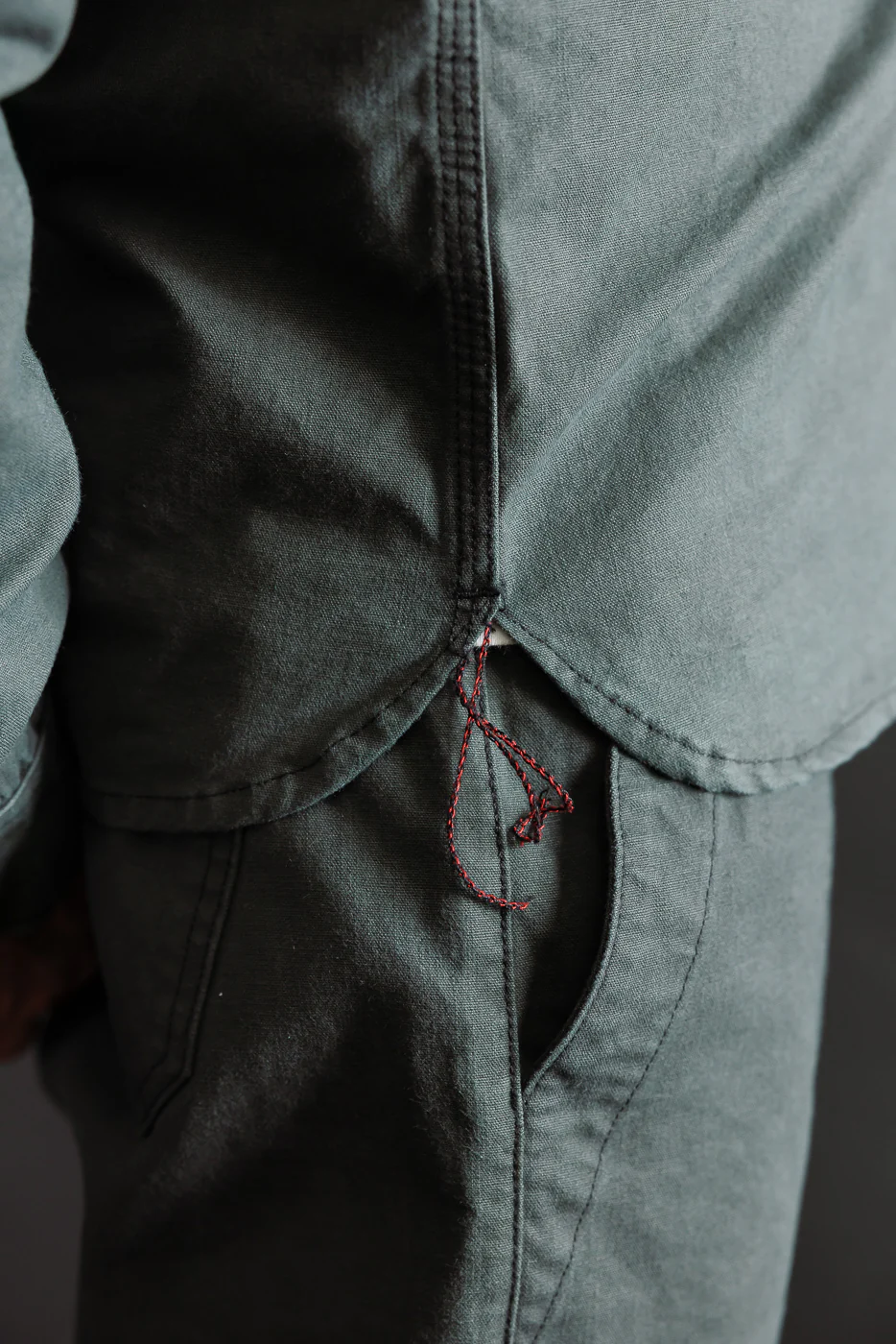 11oz Work Shirt - Dyed Canvas Ash - Image 20