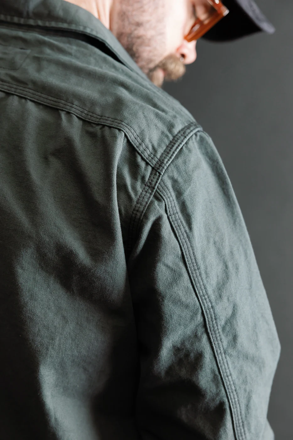 11oz Work Shirt - Dyed Canvas Ash - Image 21