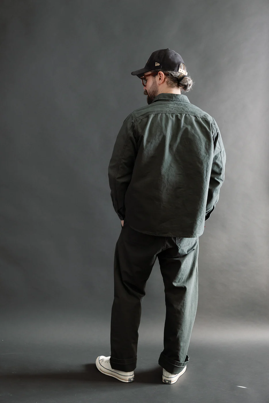 11oz Work Shirt - Dyed Canvas Ash - Image 8