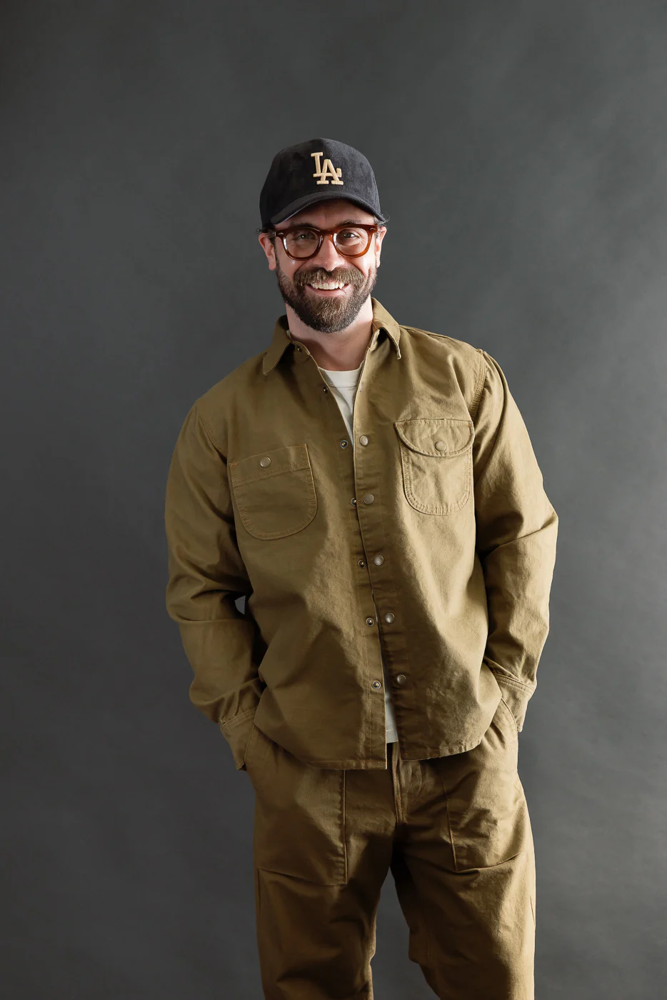 11oz Work Shirt - Dyed Canvas Golden Brown - Image 10