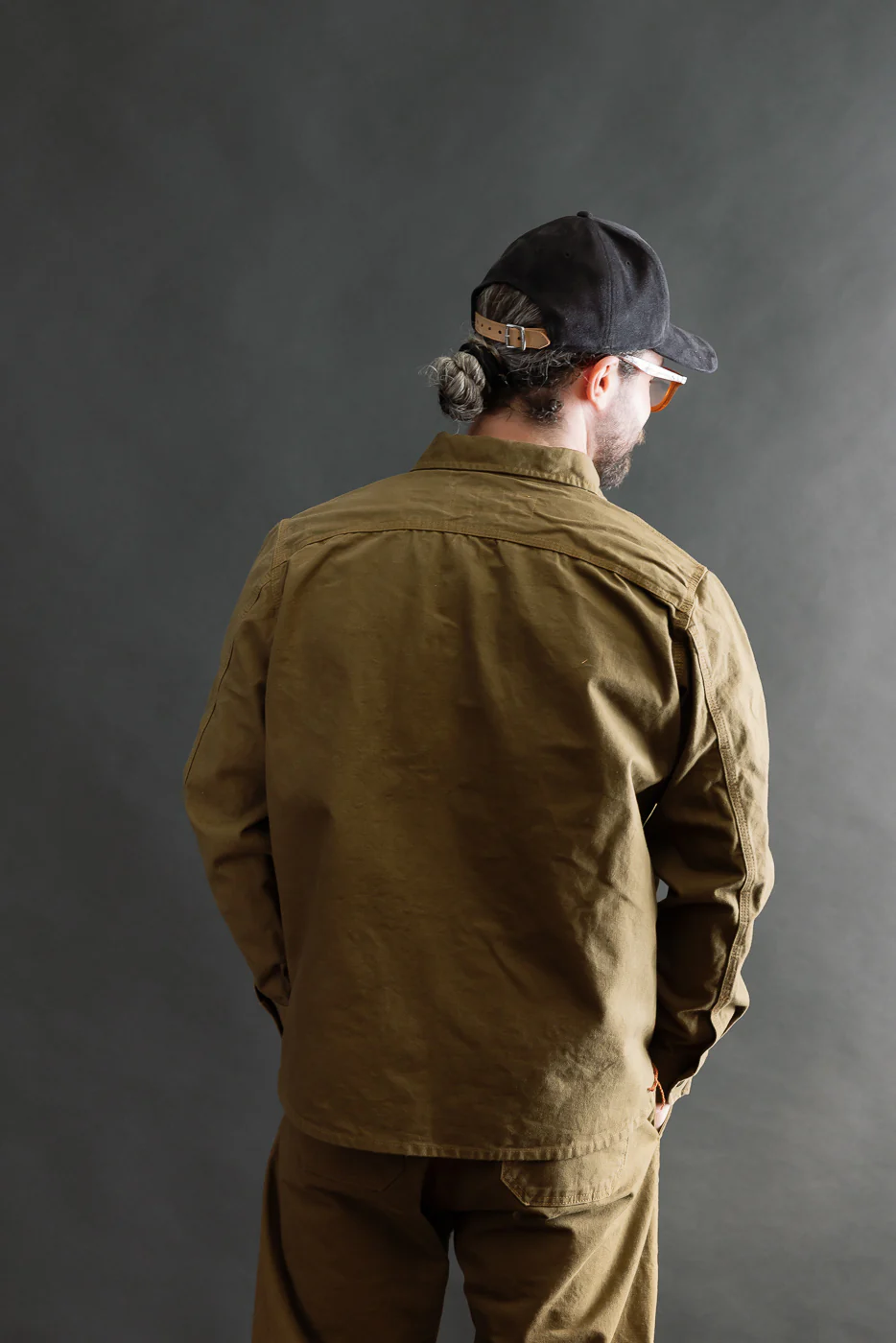 11oz Work Shirt - Dyed Canvas Golden Brown - Image 12
