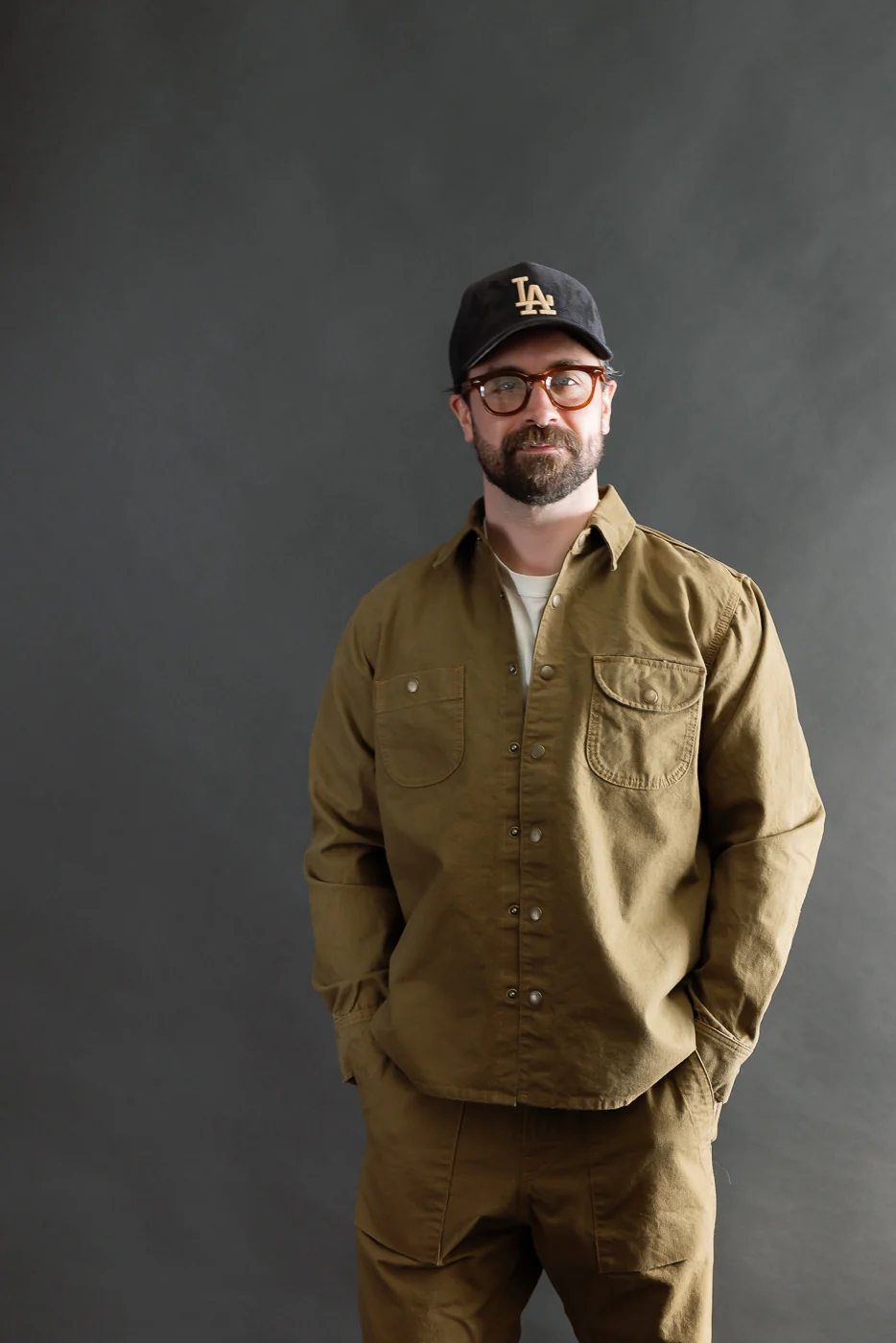 11oz Work Shirt - Dyed Canvas Golden Brown - Image 14