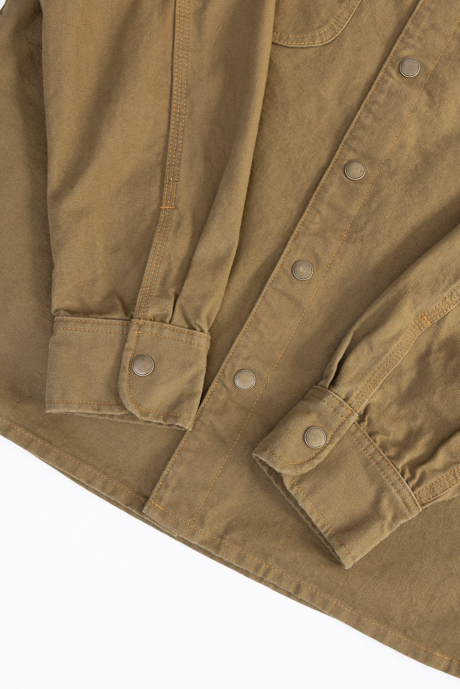 11oz Work Shirt - Dyed Canvas Golden Brown - Image 4