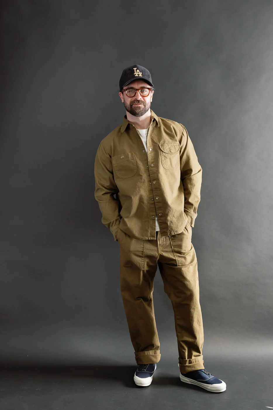 11oz Work Shirt - Dyed Canvas Golden Brown - Image 7