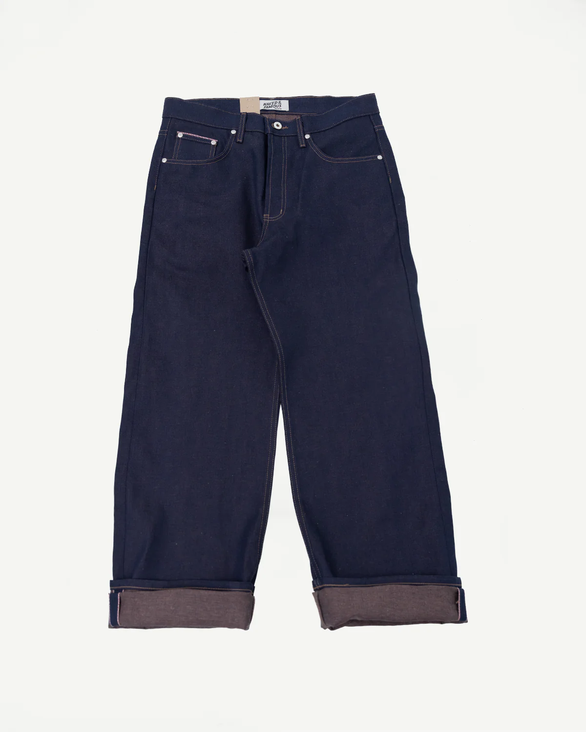 12.5oz - Chocolate Milk Selvedge - Strong Guy