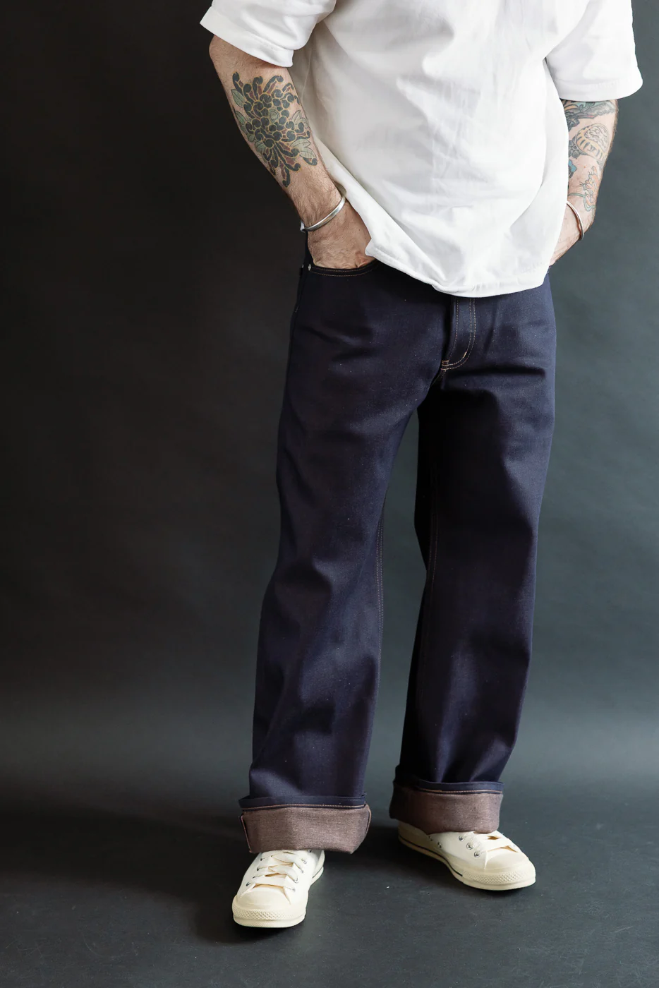 12.5oz - Chocolate Milk Selvedge - Strong Guy - Image 14