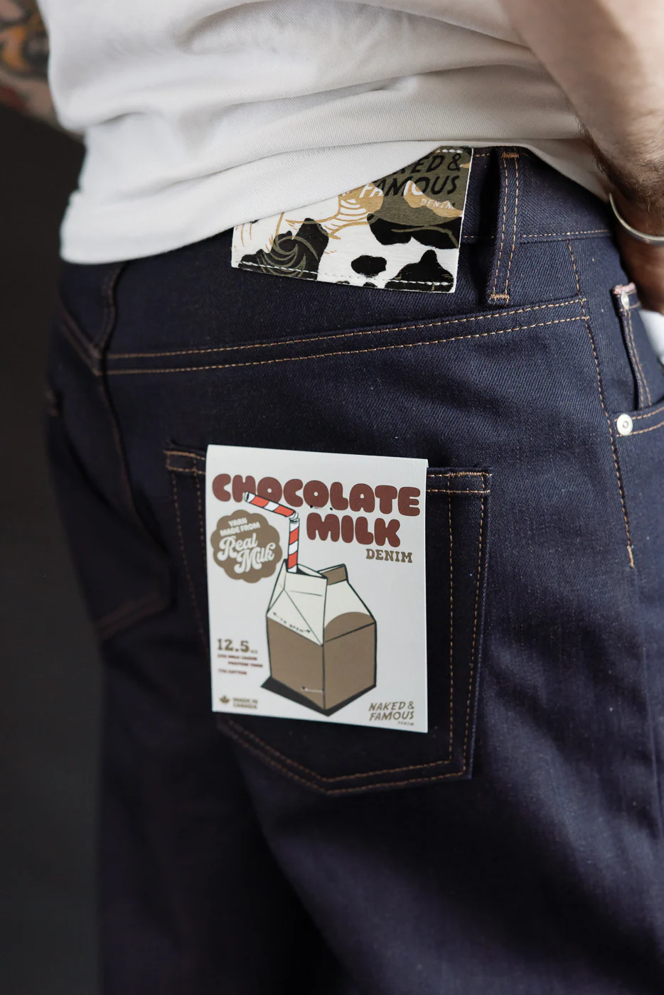 12.5oz - Chocolate Milk Selvedge - Strong Guy - Image 17