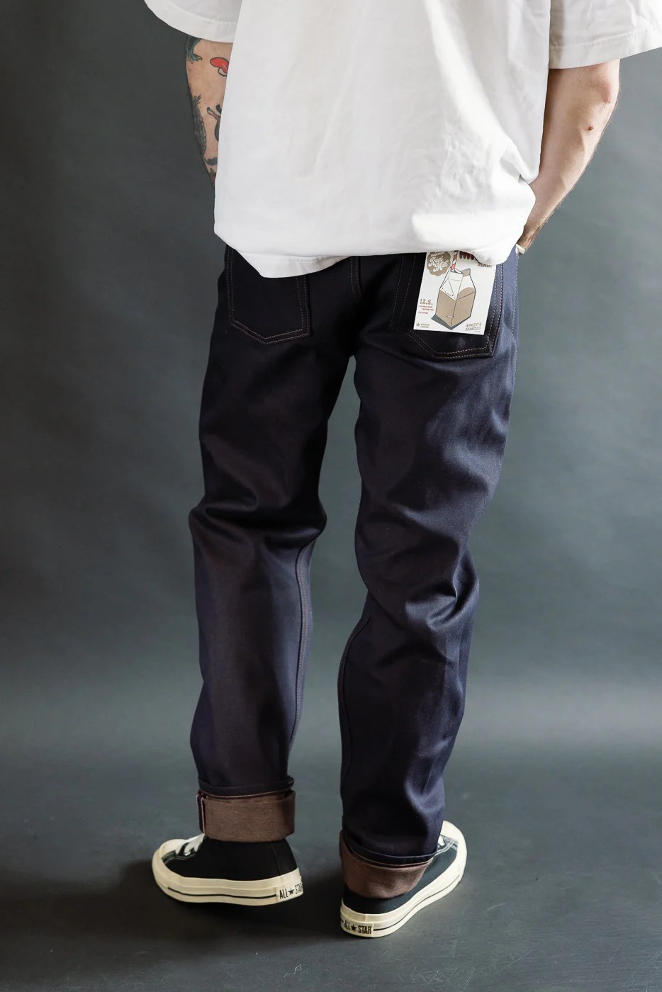 12.5oz - Chocolate Milk Selvedge - Weird Guy - Image 15