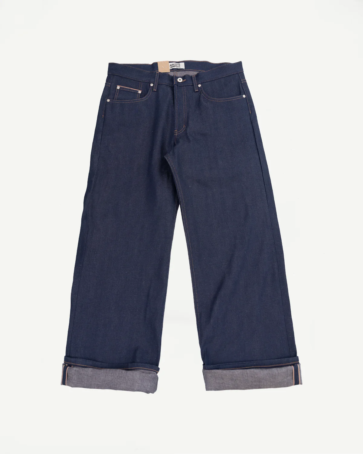 12.5oz - Coffee Dye Selvedge - Strong Guy