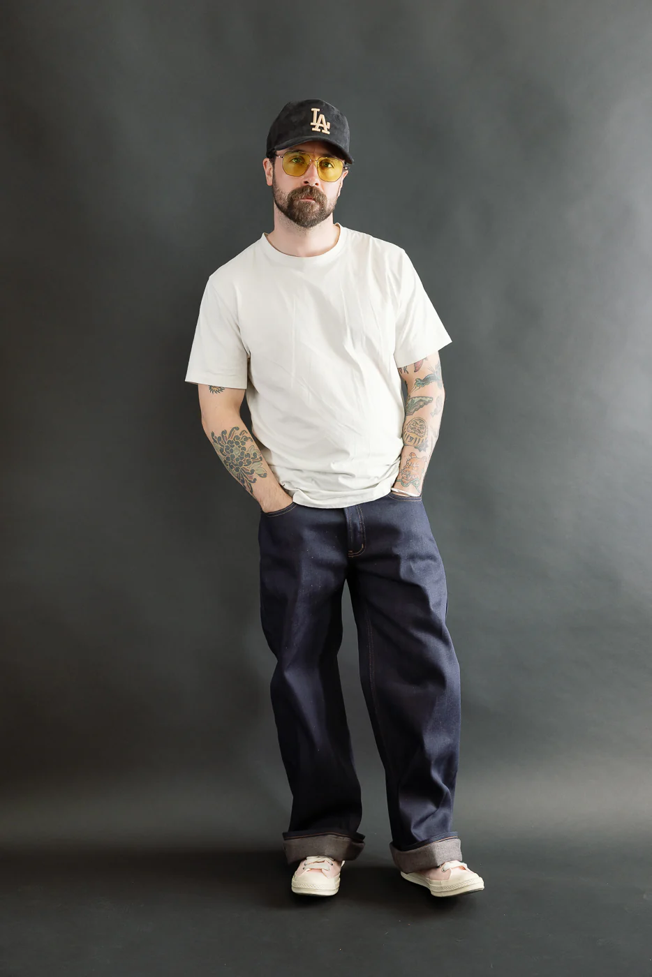 12.5oz - Coffee Dye Selvedge - Strong Guy - Image 7