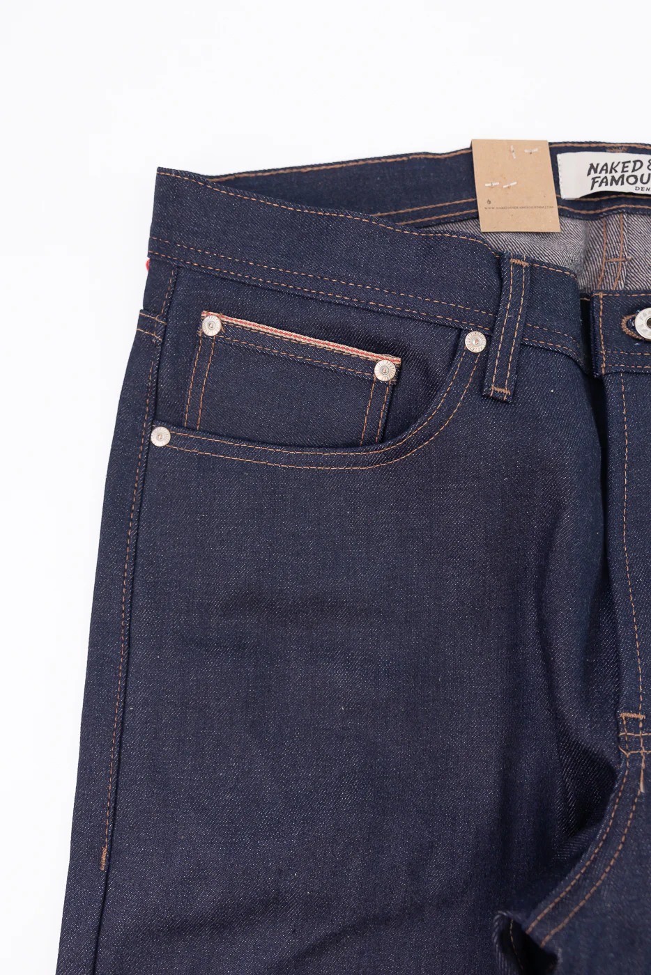 12.5oz - Coffee Dye Selvedge - Weird Guy - Image 4