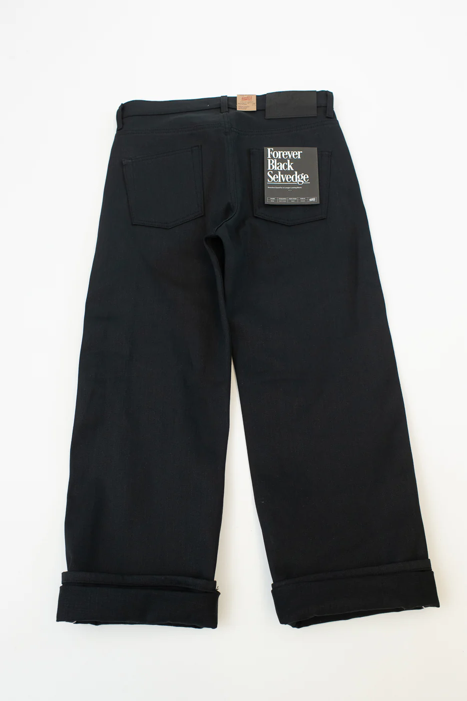 12.5oz - Forever Black Selvedge Denim - Strong Guy - Image 6