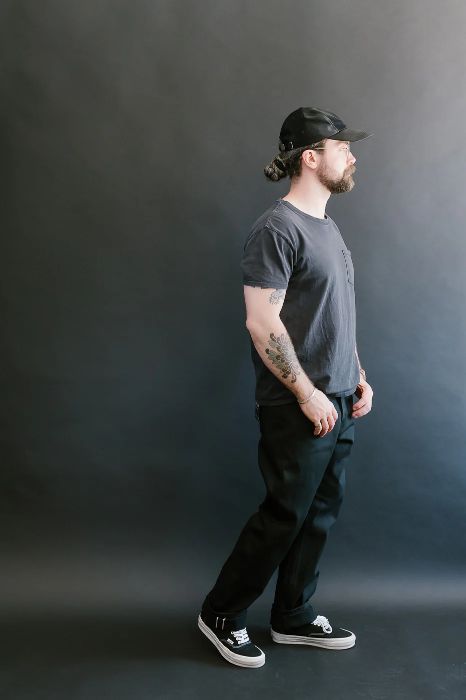12.5oz - Forever Black Selvedge Denim - True Guy - Image 8