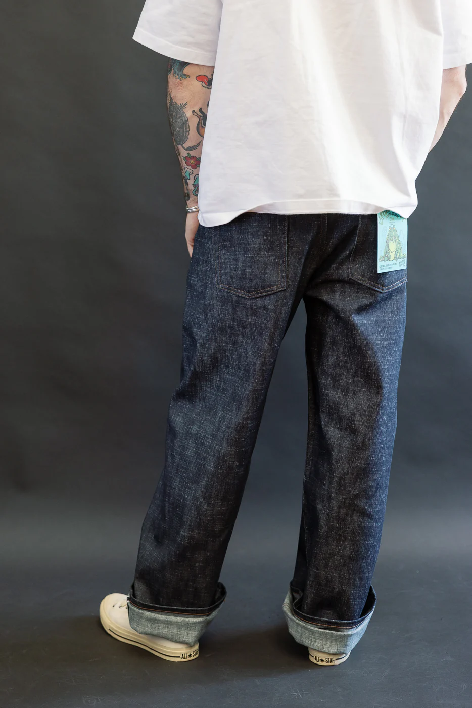 12.5oz - Greencast Stretch Selvedge - Strong Guy - Image 13