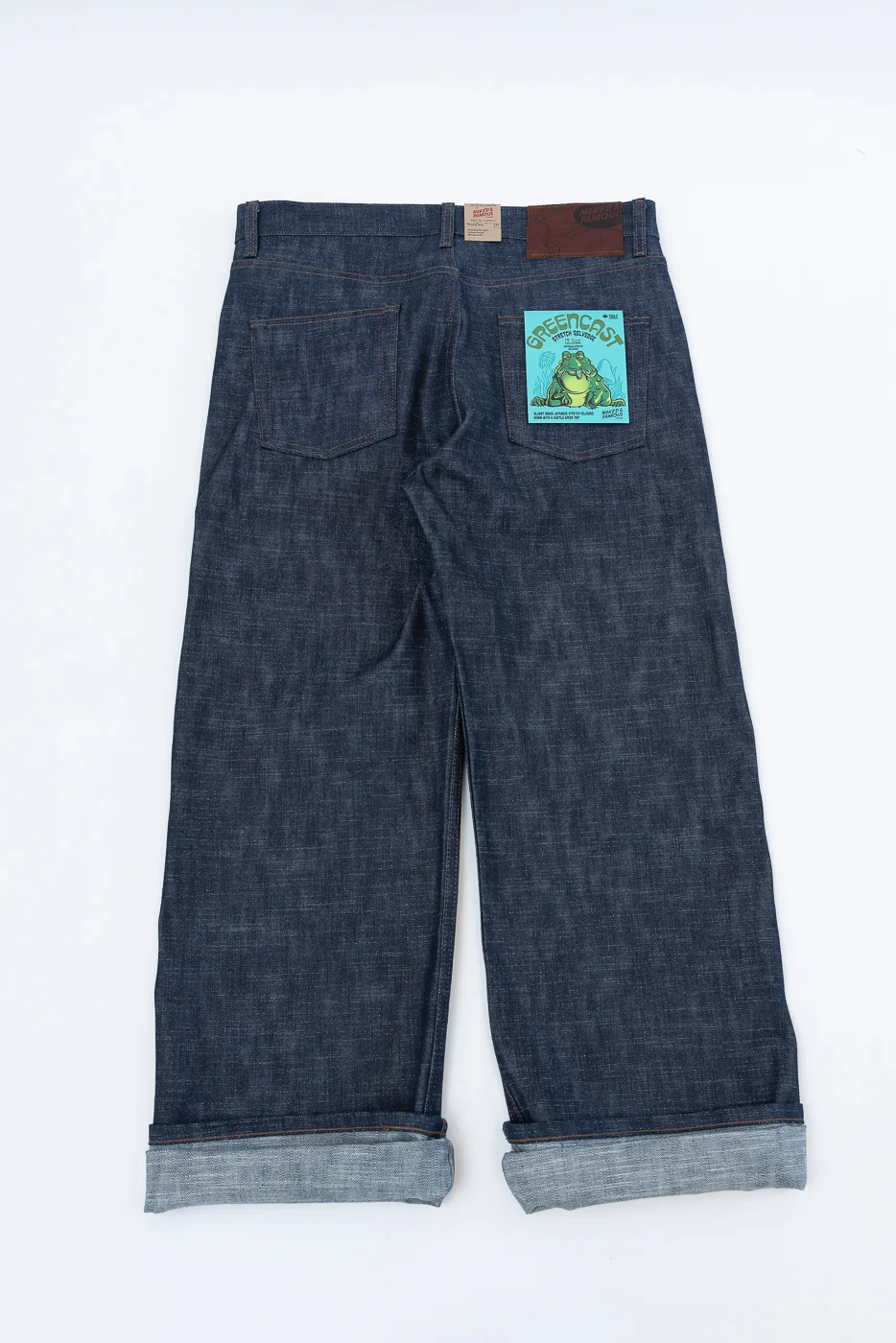 12.5oz - Greencast Stretch Selvedge - Strong Guy - Image 6