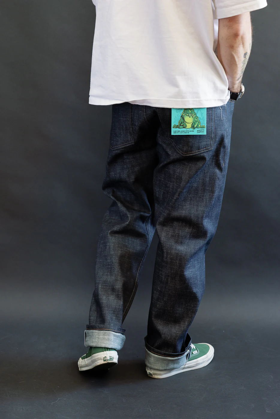 12.5oz - Greencast Stretch Selvedge - True Guy - Image 13