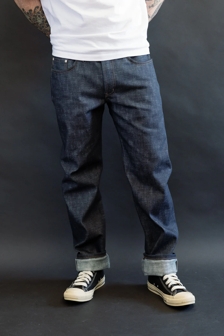 12.5oz - Greencast Stretch Selvedge - Weird Guy - Image 15