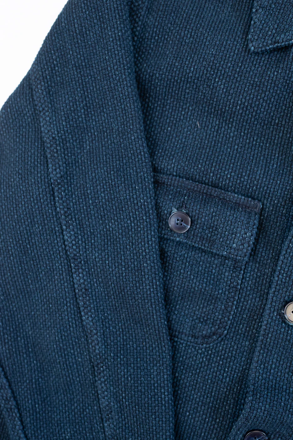 12.5oz - Indigo Sashiko - Chore Coat - Image 4