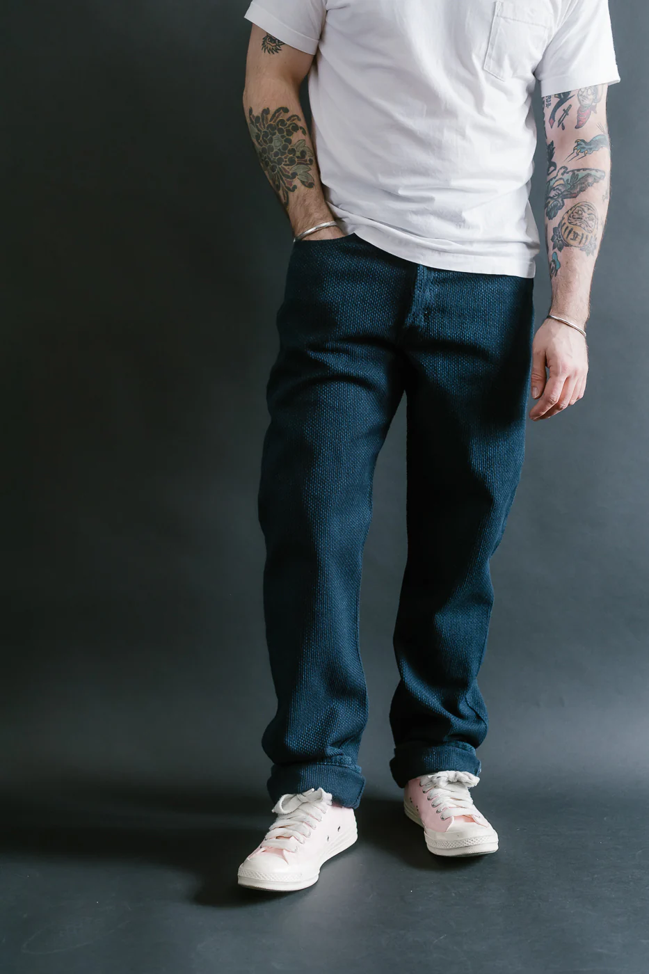 12.5oz - Indigo Sashiko Jeans - True Guy - Image 10