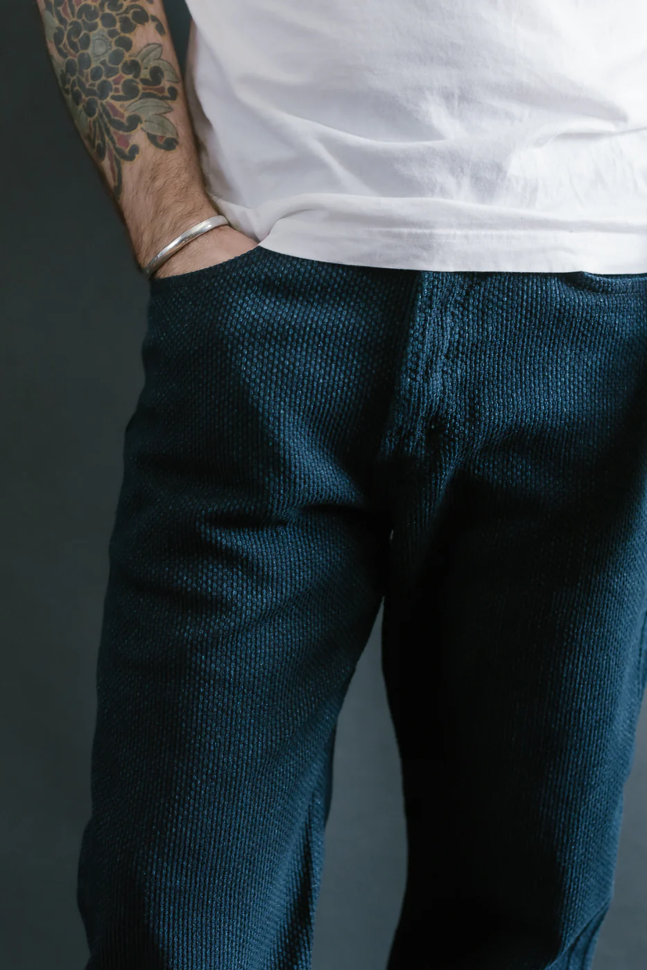 12.5oz - Indigo Sashiko Jeans - True Guy - Image 16