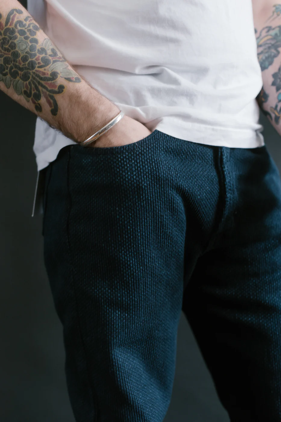 12.5oz - Indigo Sashiko Jeans - True Guy - Image 17
