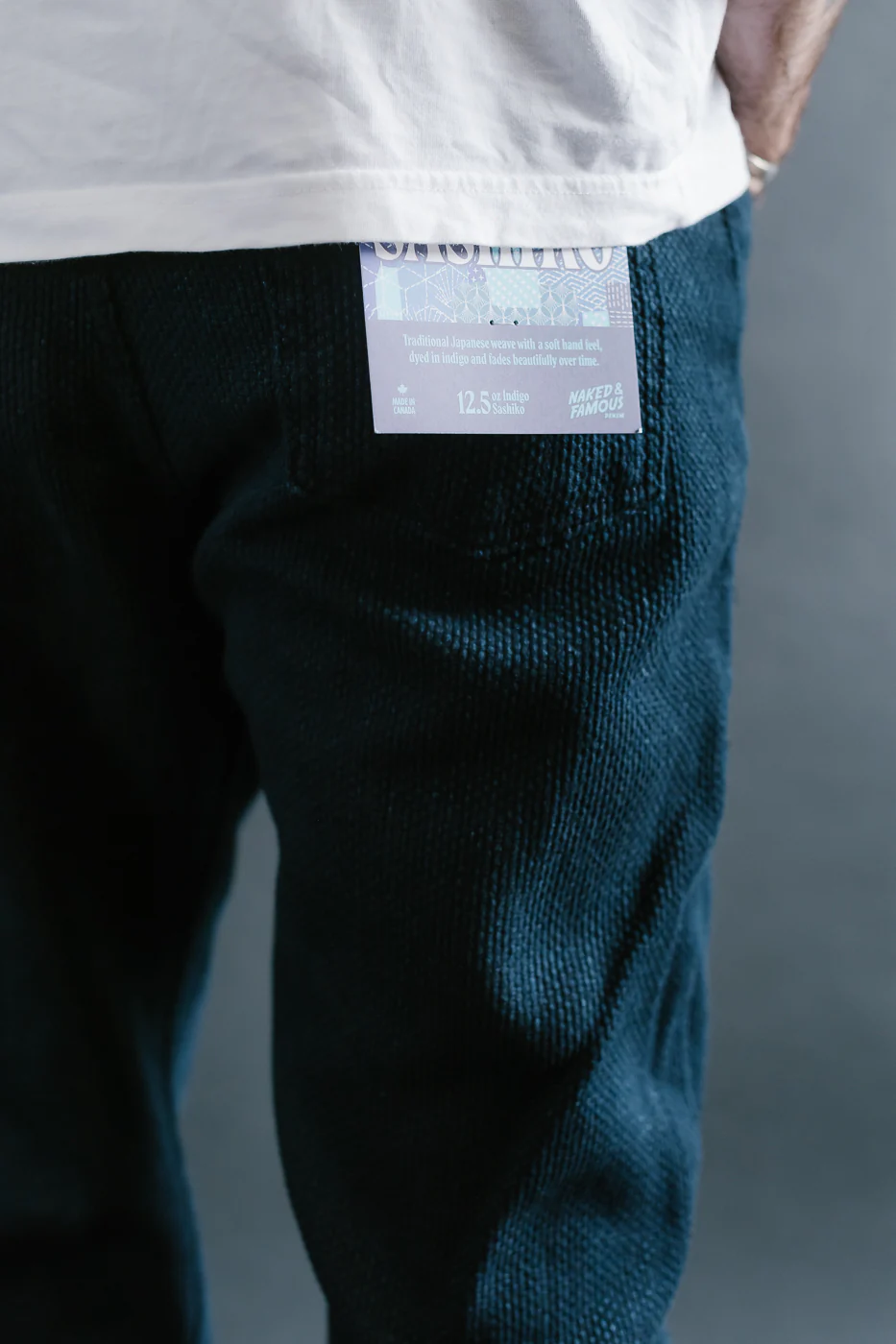 12.5oz - Indigo Sashiko Jeans - True Guy - Image 18