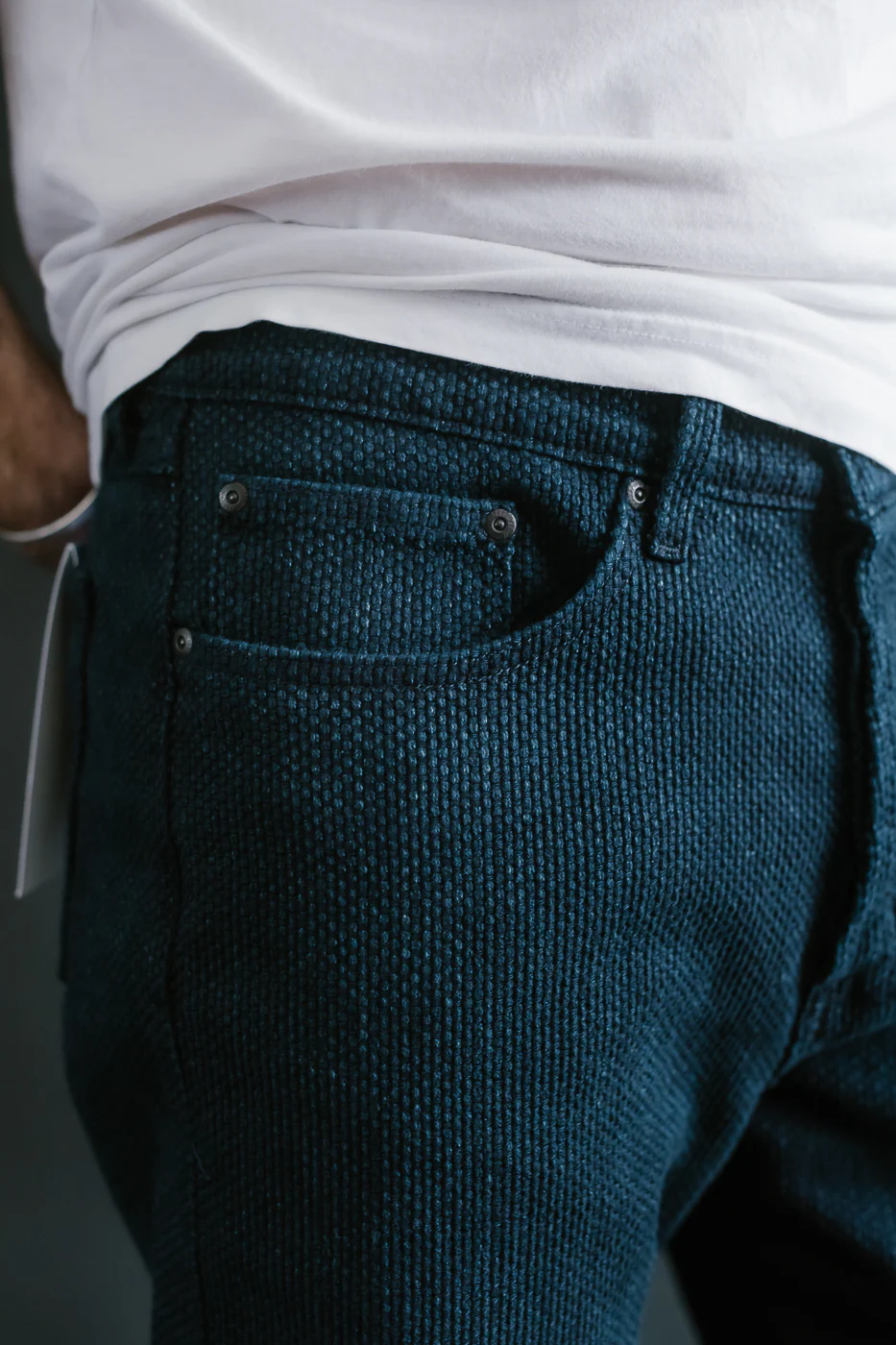 12.5oz - Indigo Sashiko Jeans - True Guy - Image 20