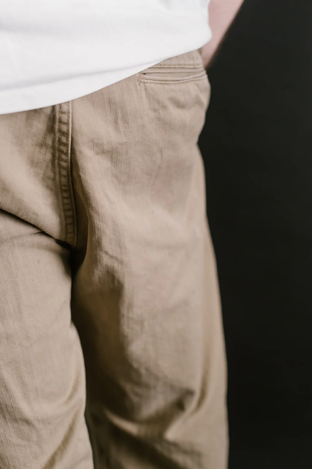 1201-24B - M-42 HBT Trousers - O.D. Hand Vintaged - Image 19