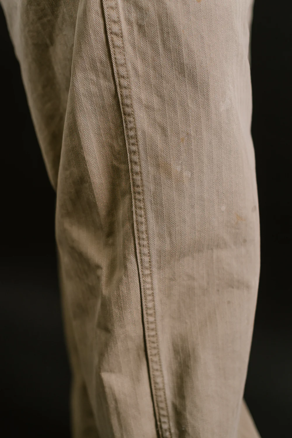 1201-24B - M-42 HBT Trousers - O.D. Hand Vintaged - Image 20