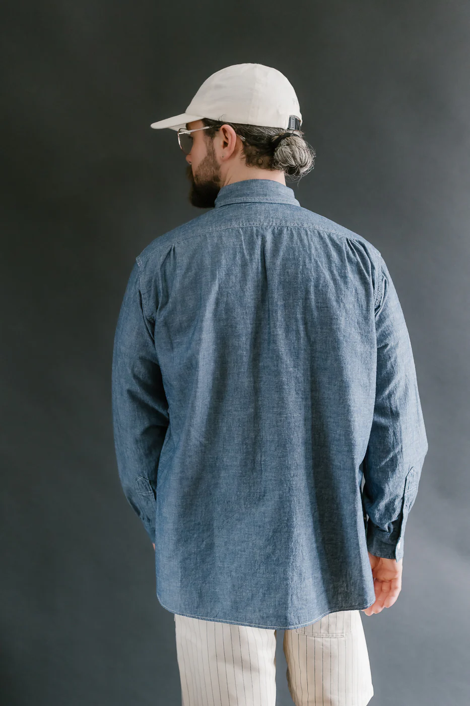 1201C-CC - No. 1 Shirt MV Classic Chambray - Indigo - Image 13