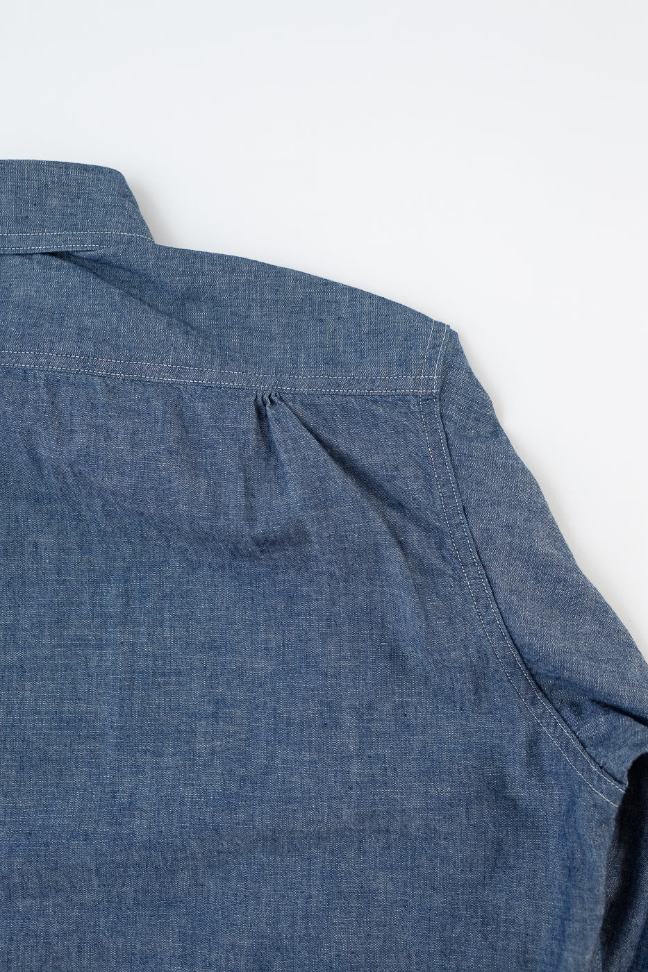1201C-CC - No. 1 Shirt MV Classic Chambray - Indigo - Image 5