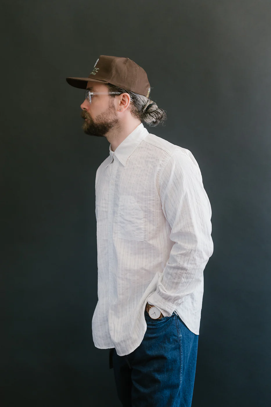1201C-CMW - No. 1 Shirt Mesh MV - Cool White - Image 15