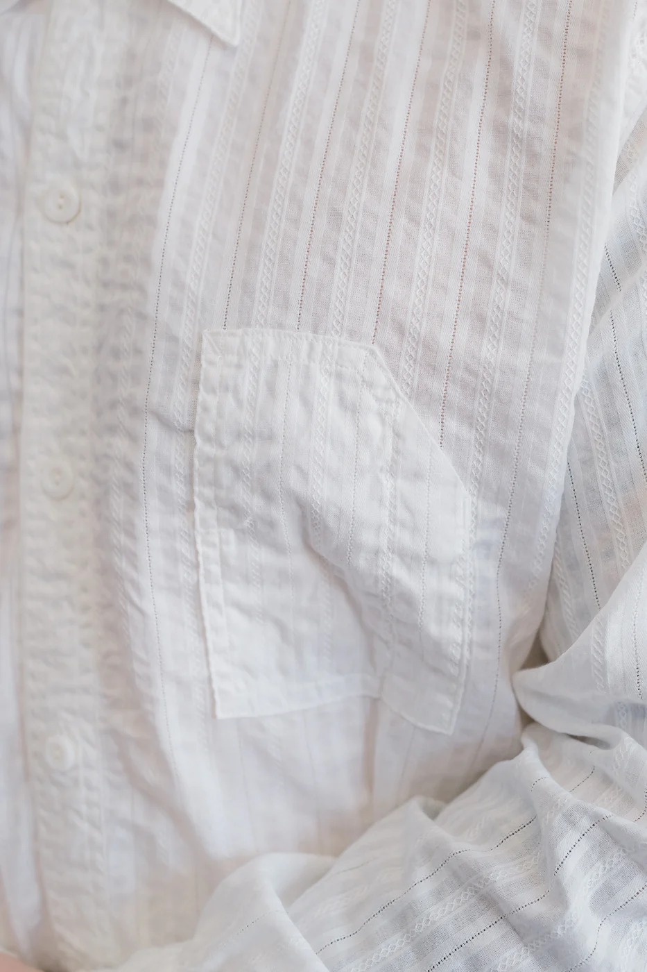 1201C-CMW - No. 1 Shirt Mesh MV - Cool White - Image 7