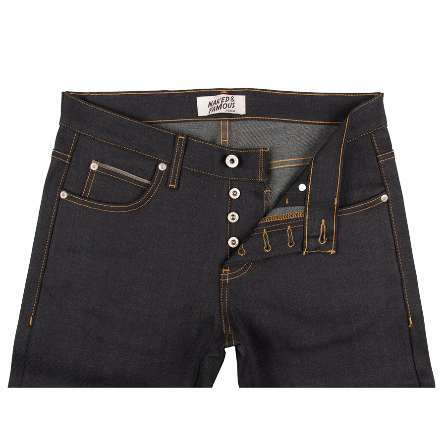 12oz - Deep Indigo Stretch Selvedge - Super Guy - Image 3