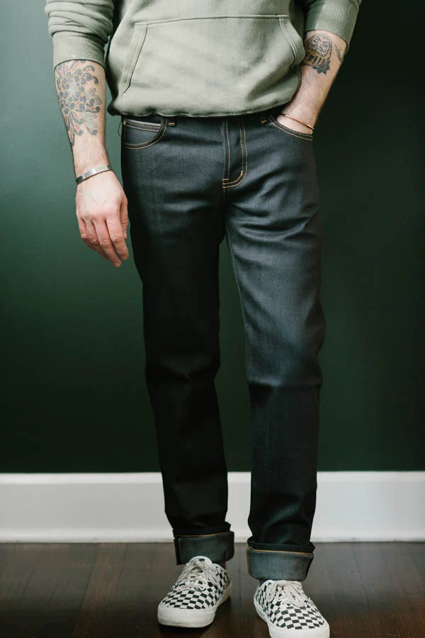 12oz - Deep Indigo Stretch Selvedge - Super Guy - Image 5