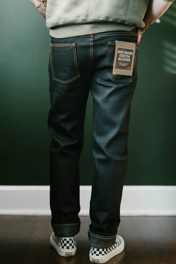 12oz - Deep Indigo Stretch Selvedge - Super Guy - Image 7