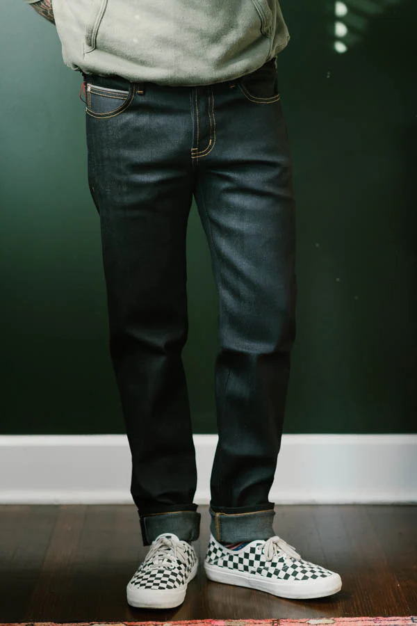12oz - Deep Indigo Stretch Selvedge - Super Guy - Image 9