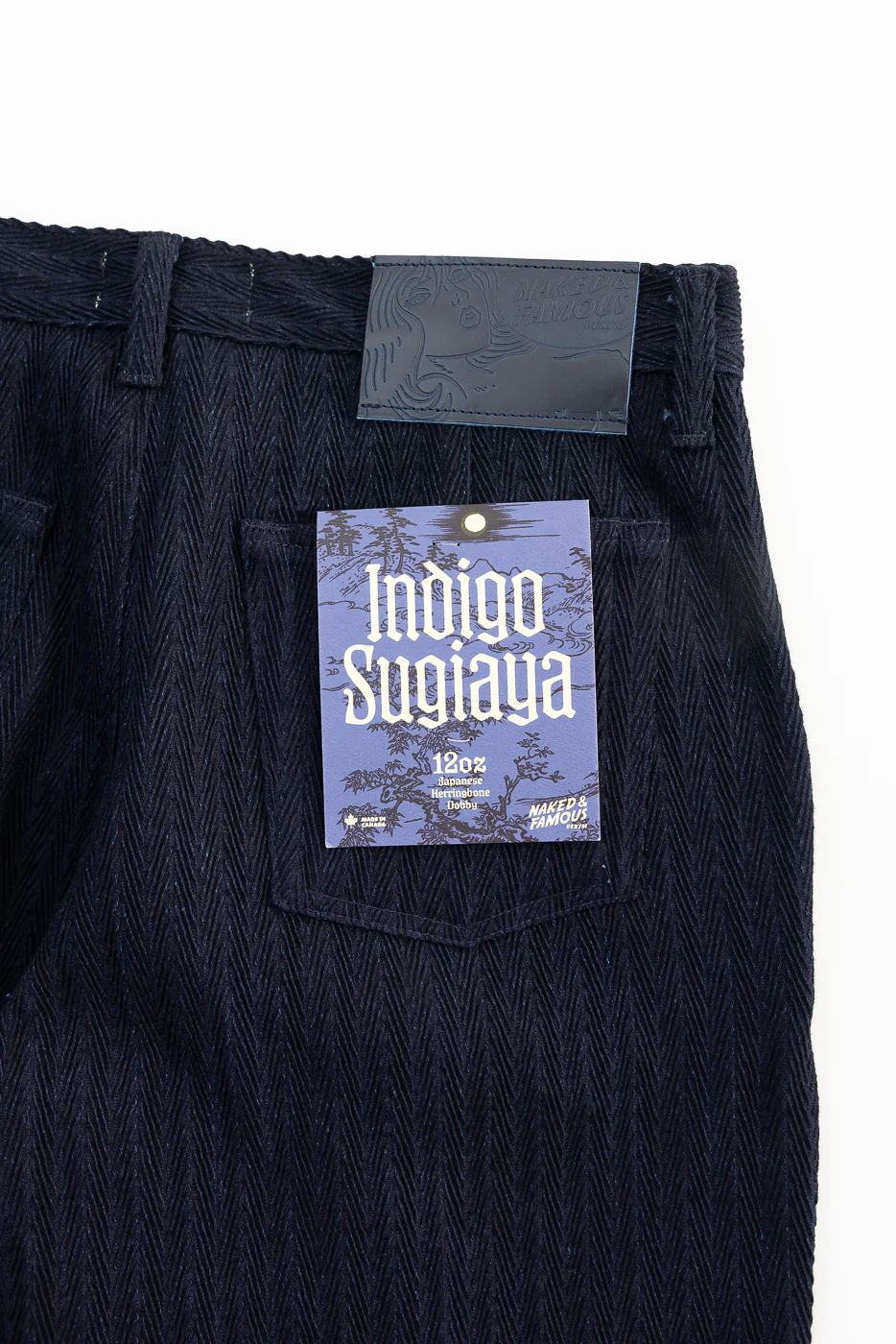 12oz - Indigo Sugiaya - Pleated Trouser - Image 2